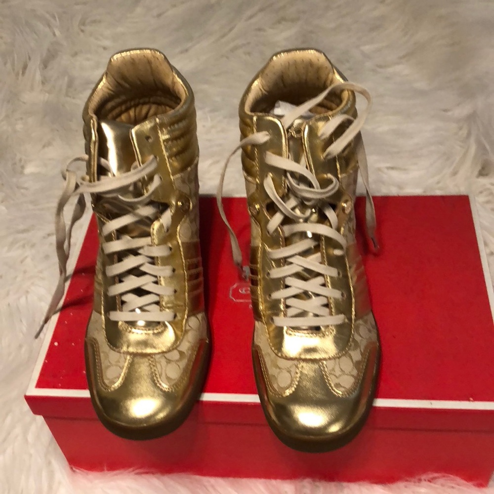 COPY - Coach heel sneakers. New